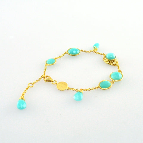 En Saison peru amazonite bracelet