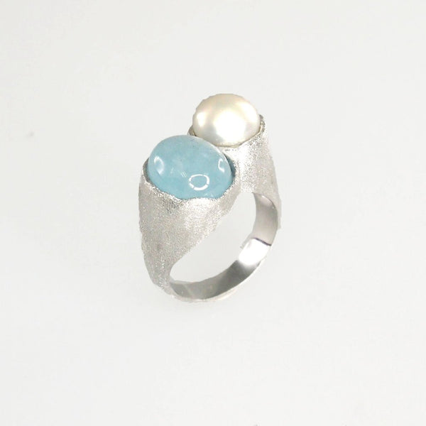 En Saison aria beryl aquamarine ring