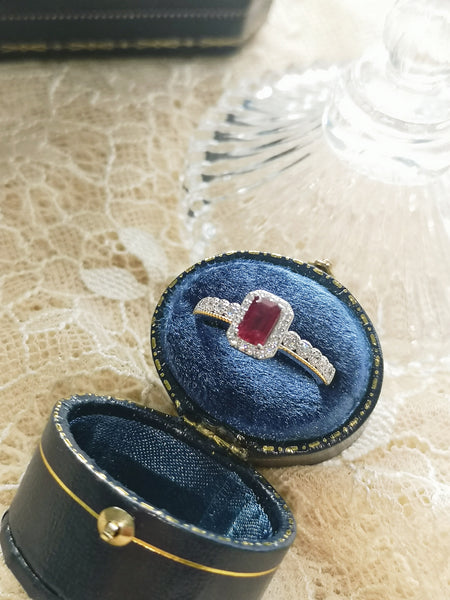 Vintage Imperial Ruby Ring